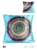 Abstract Print Silky-Touch Cushion & Filler